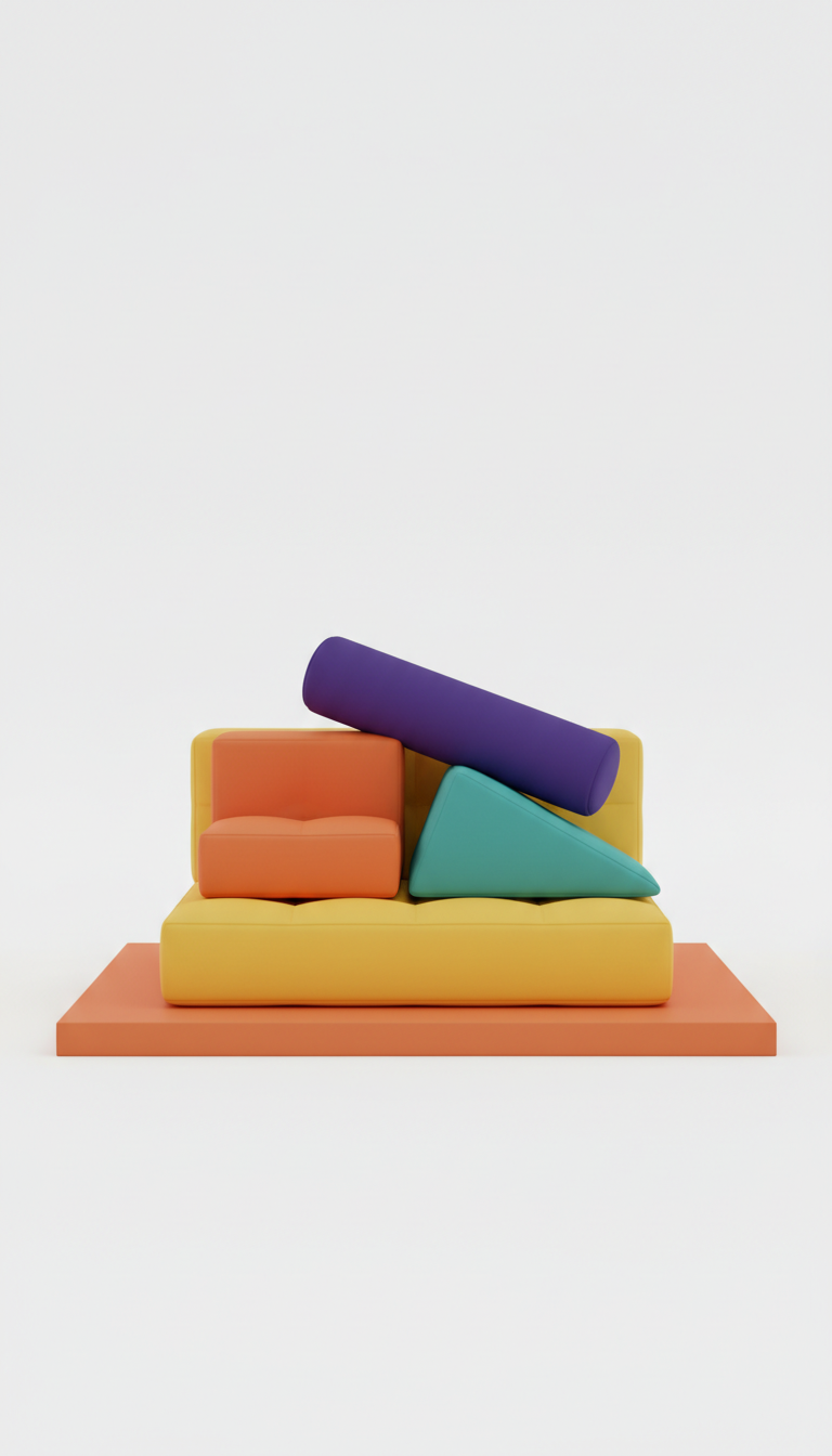 Modular Play Sofa With Washable Covers